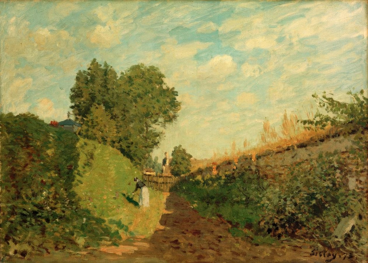 Zahrada od Alfred Sisley