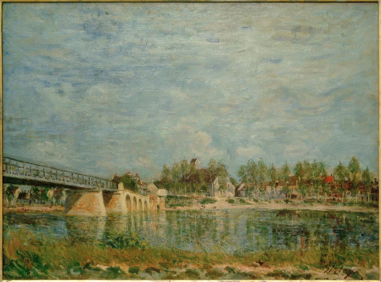 Most Saint-Mammès od Alfred Sisley