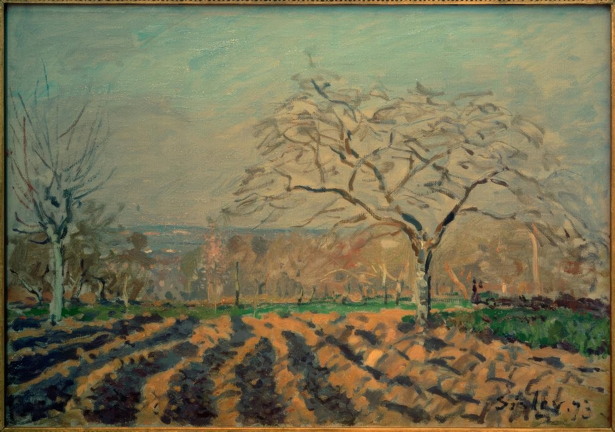 Brázdy od Alfred Sisley
