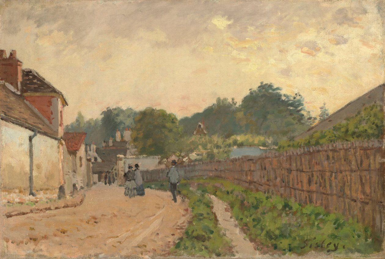 Marly-le-Roi, kolem roku 1875 od Alfred Sisley
