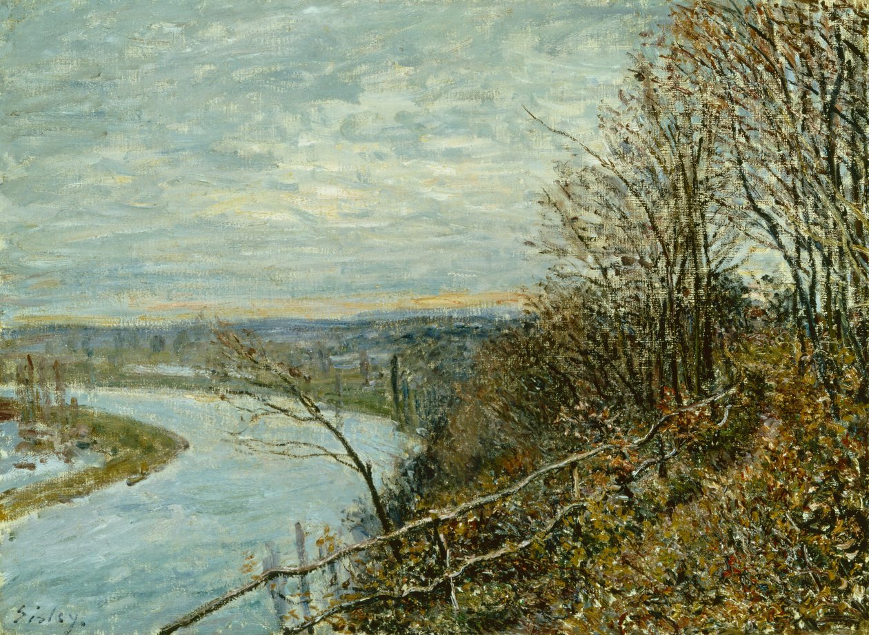 listopadové odpoledne od Alfred Sisley