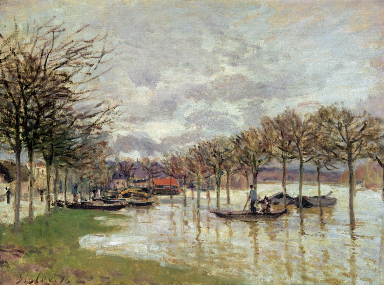 Neznámý obrázek od Alfred Sisley