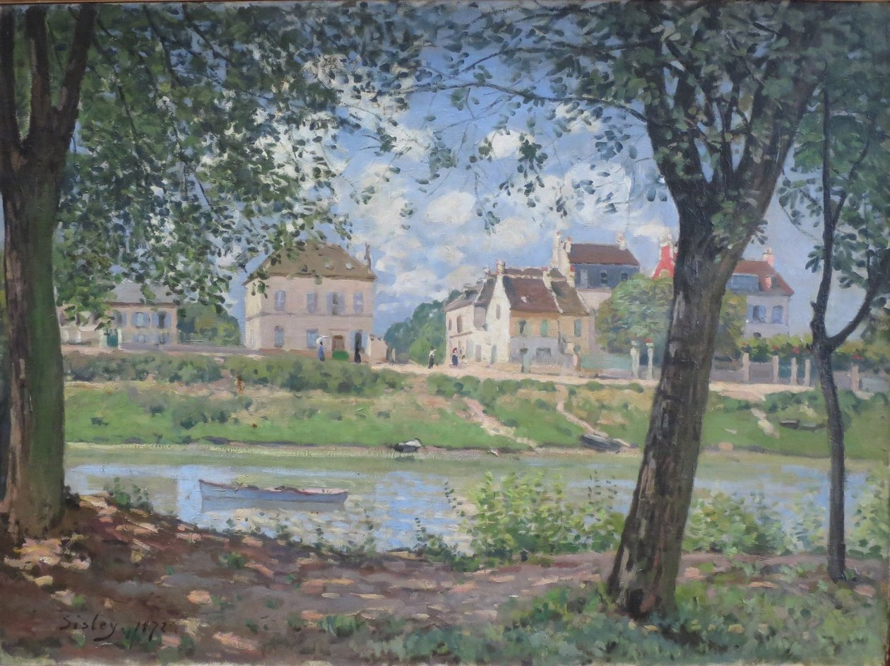 Villeneuve-la-Garenne od Alfred Sisley