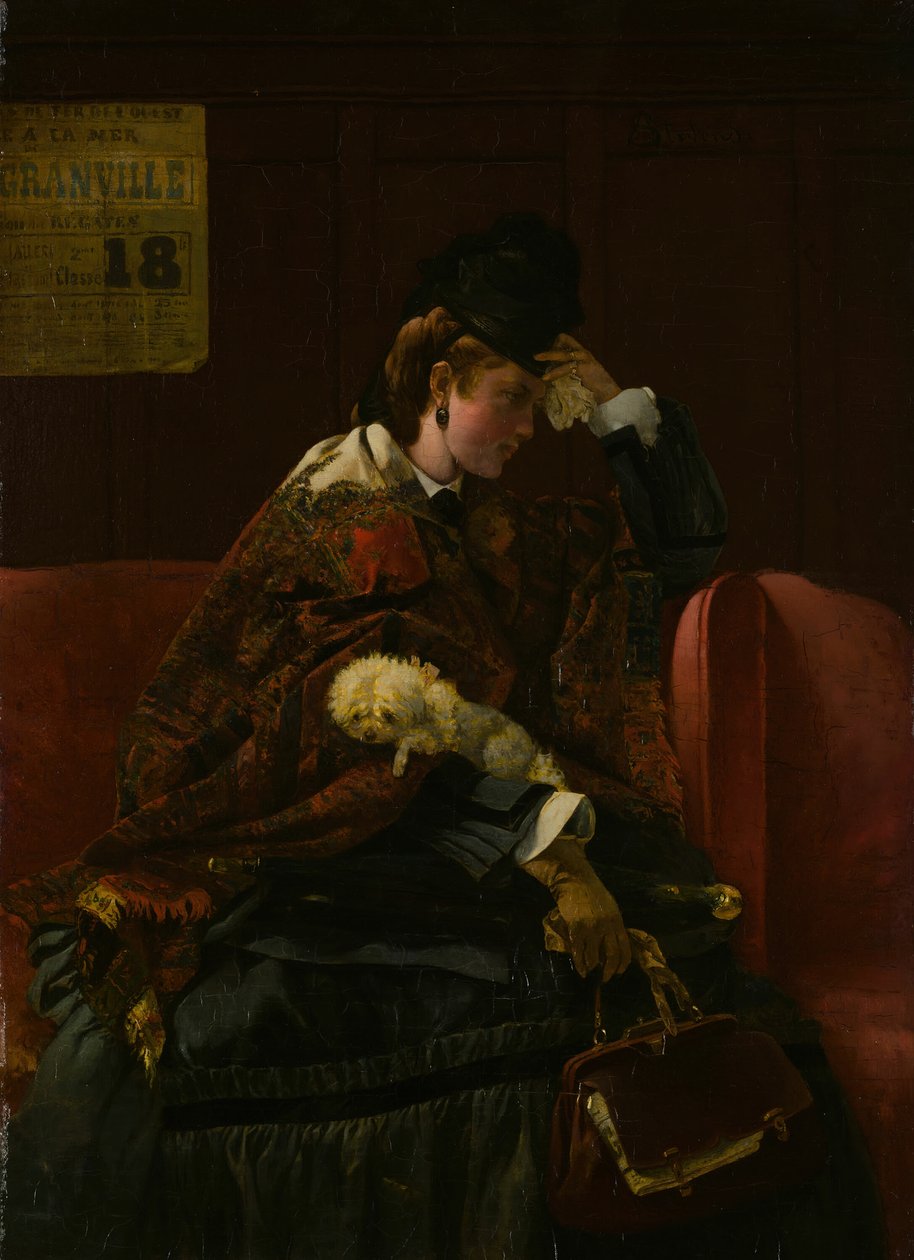 Na nádraží, c. 1874. od Alfred Emile Stevens