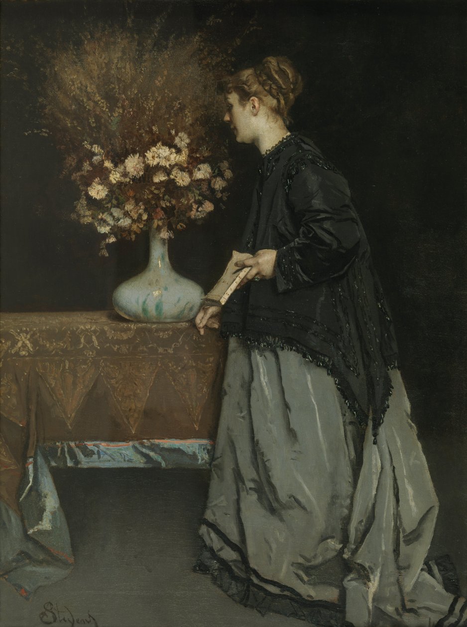 Podzimní květiny, 1867 od Alfred Emile Stevens