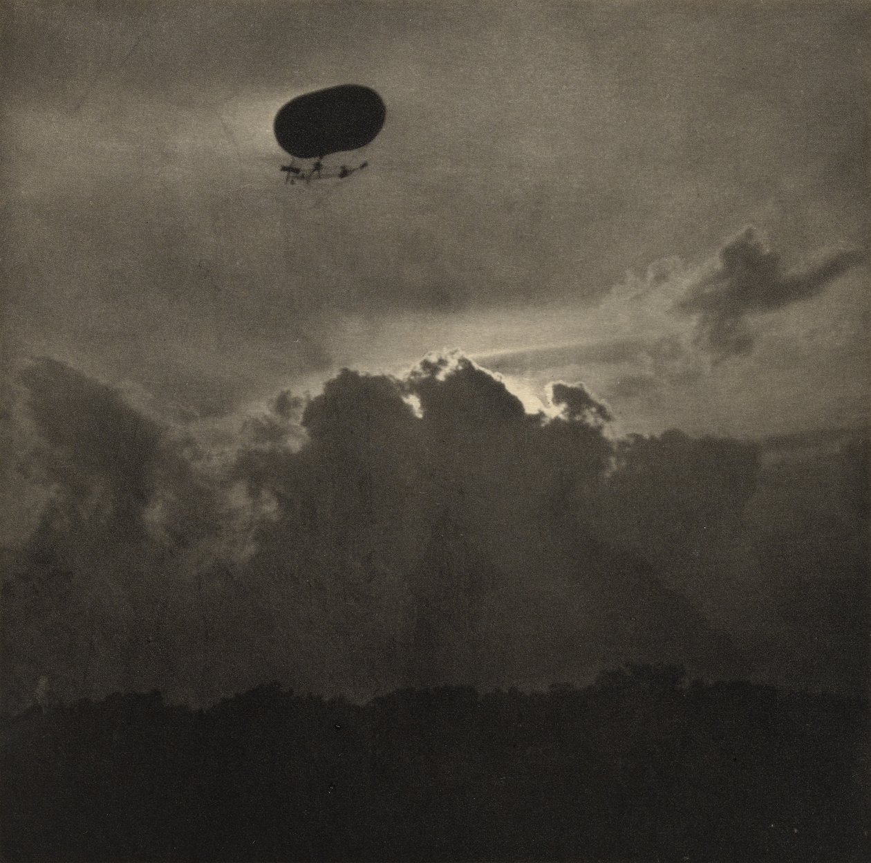 A Dirigible, publikoval v říjnu 1911 (hlubotisk) od Alfred Stieglitz