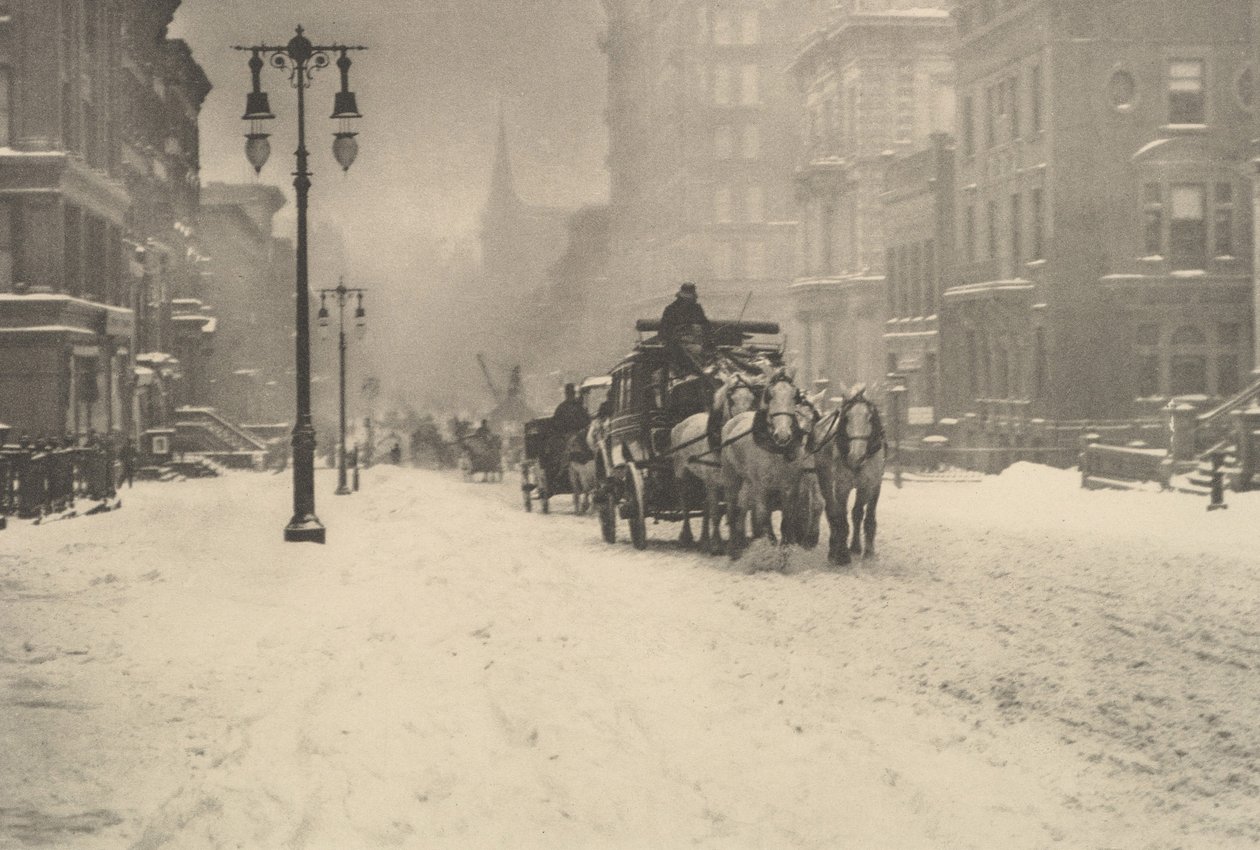 Ponurý den, kolem roku 1897 (hlubotisk) od Alfred Stieglitz