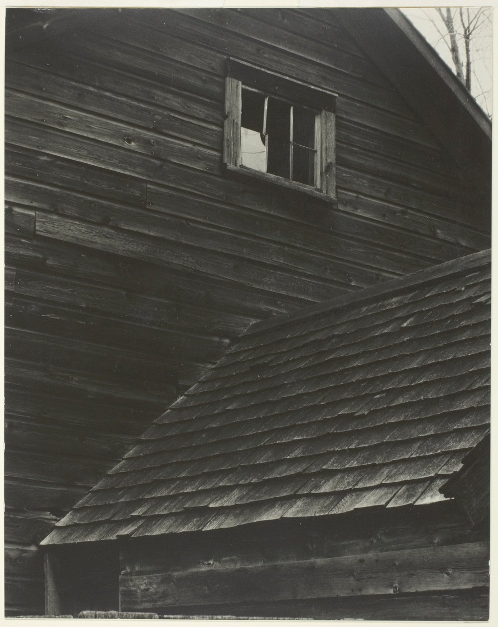 Stodola – jezero George od Alfred Stieglitz