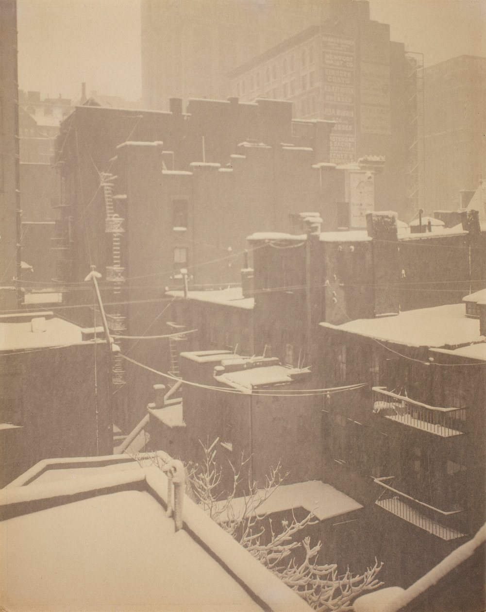 Ze zadního okna "291" od Alfred Stieglitz