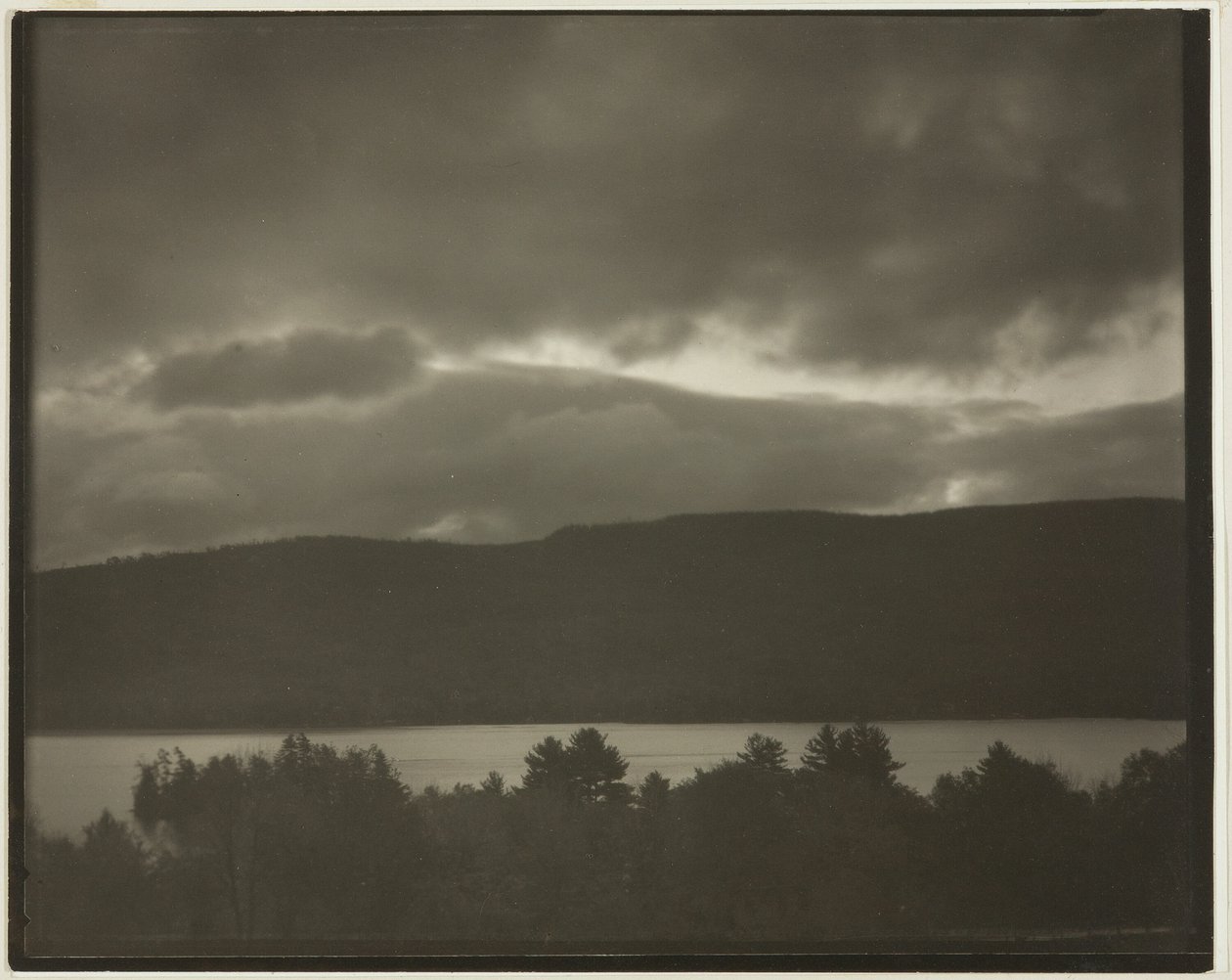 Jezero George od Alfred Stieglitz