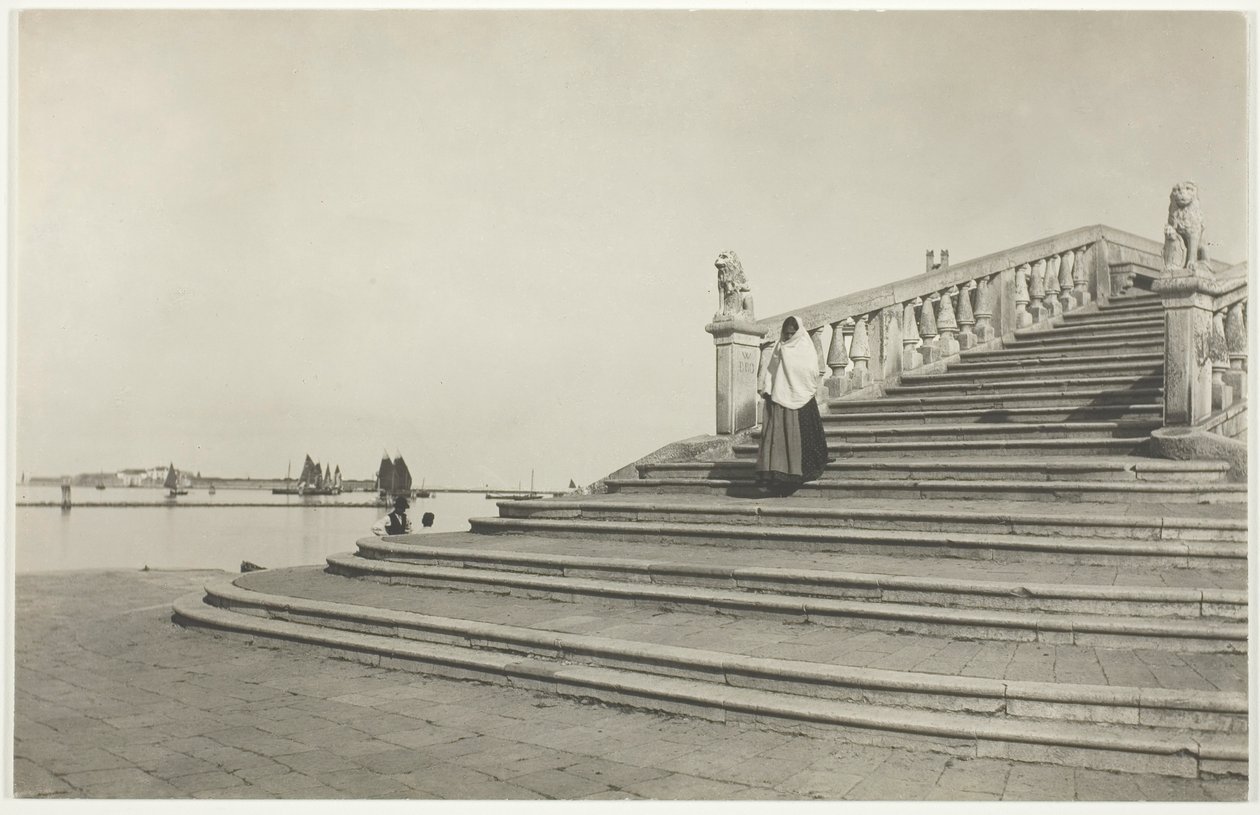 Kameny z Benátek, Chioggia od Alfred Stieglitz