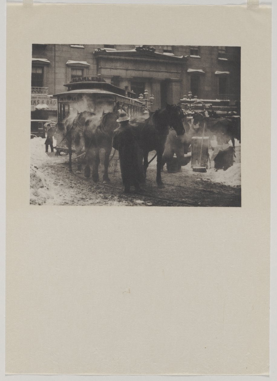 Terminál, 1893 tištěný 1911. od Alfred Stieglitz