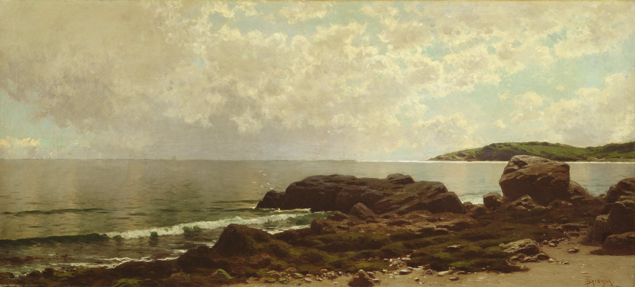 Pobřeží u Grand Mananu, kolem roku 1885 od Alfred Thompson Bricher