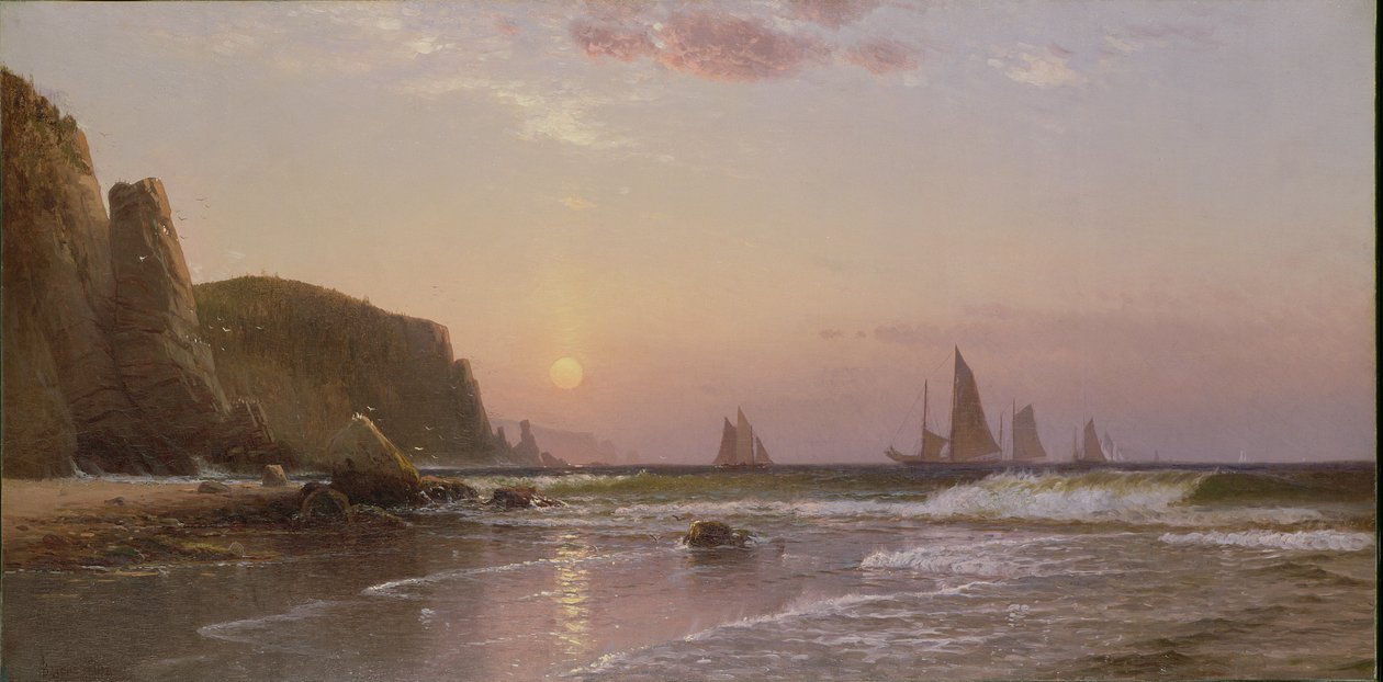Ráno v Grand Manan od Alfred Thompson Bricher
