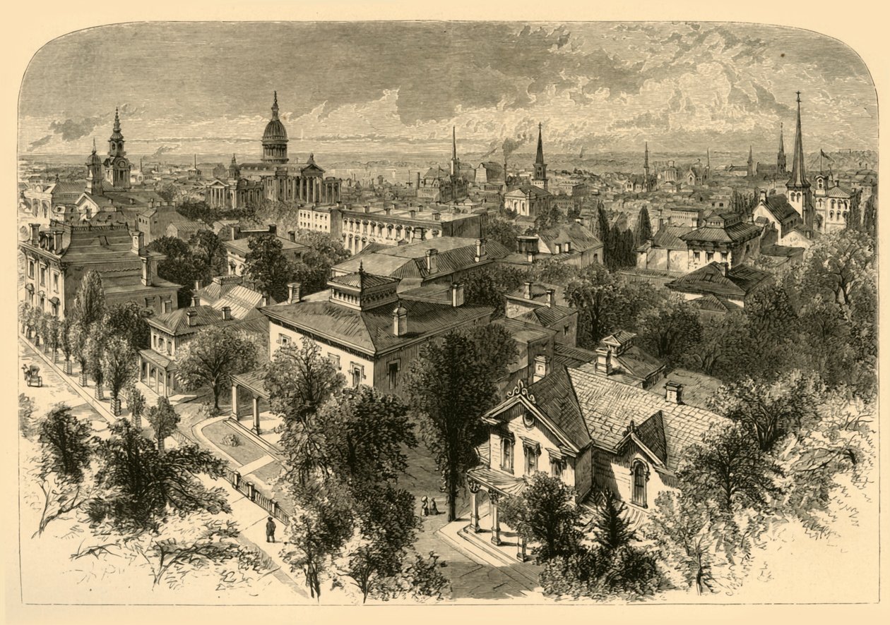 „Město Milwaukee“, 1874. od Alfred Rudolph Waud