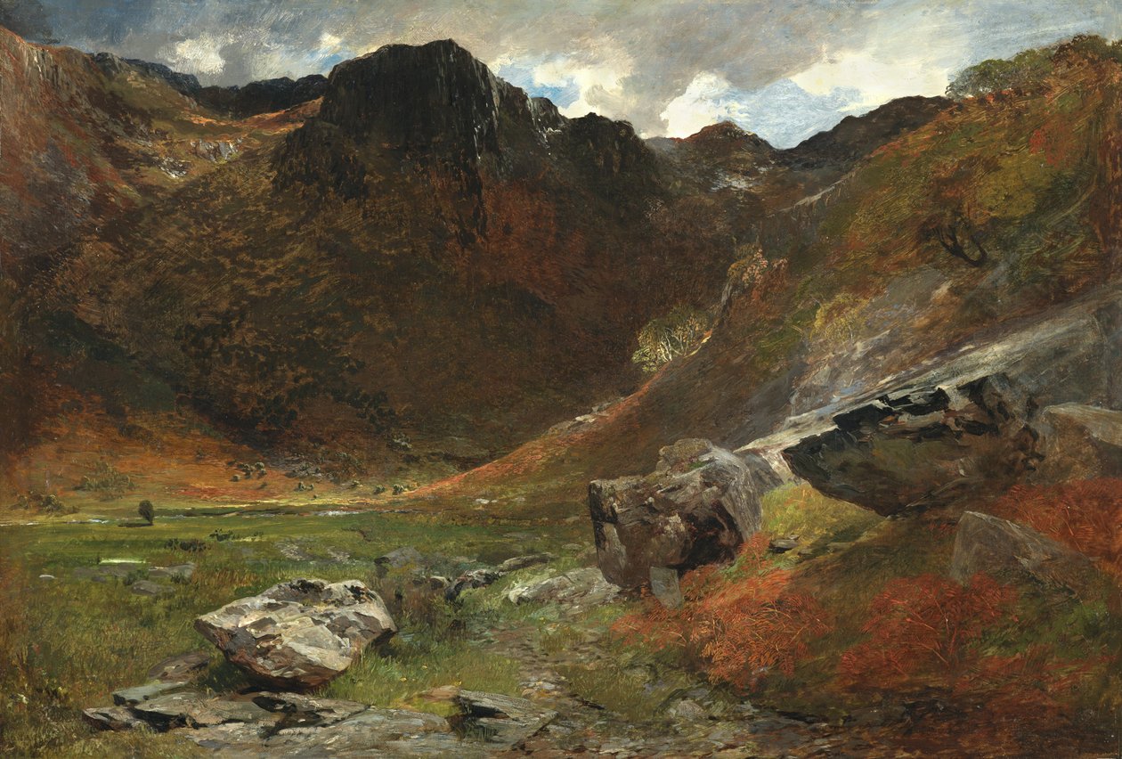 Marshy Glen z přírody od Alfred William Hunt