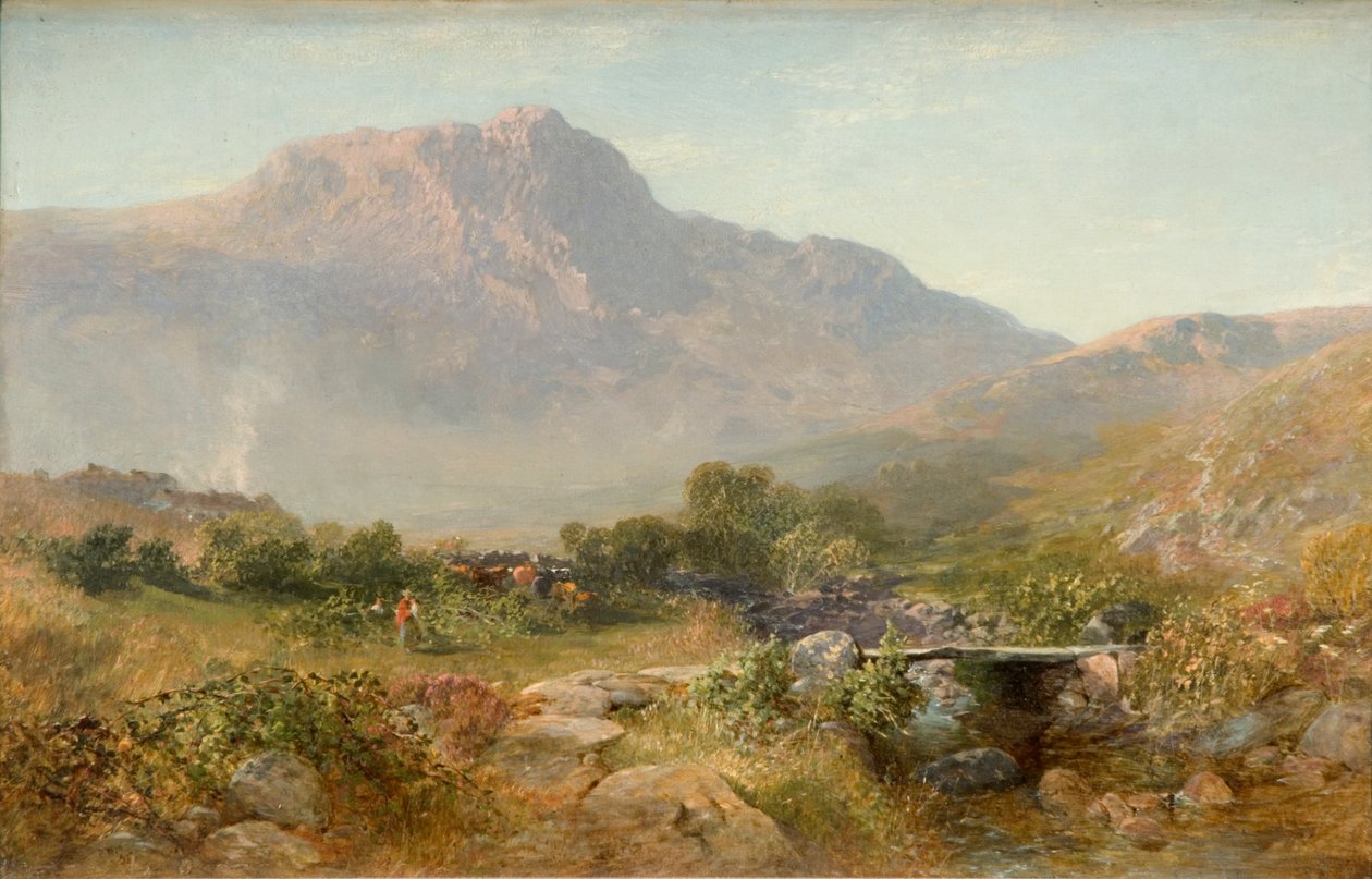 Capel Curig, 1855 od Alfred William Hunt
