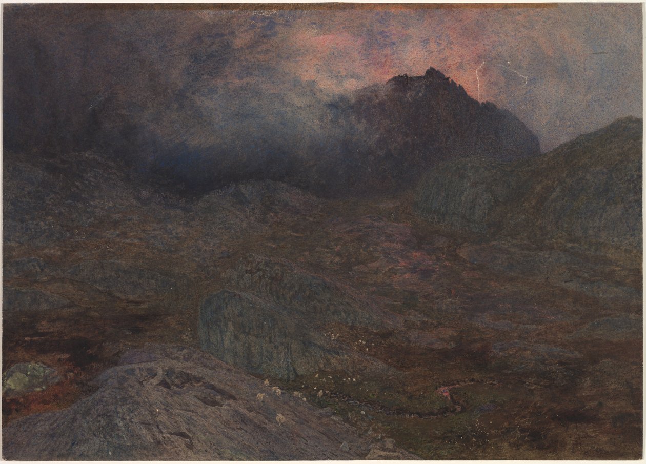 Údolí Trifaen od Alfred William Hunt