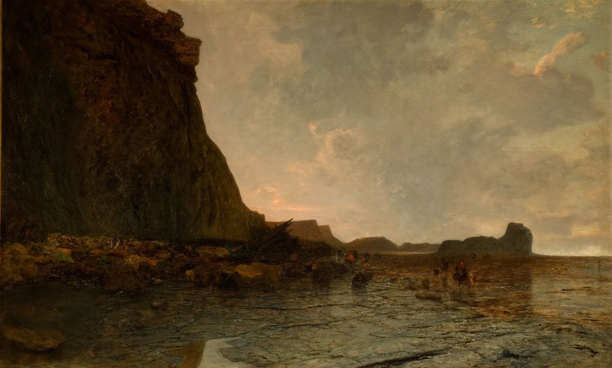 Whitby Scaur, Yorkshire, 1896. od Alfred William Hunt
