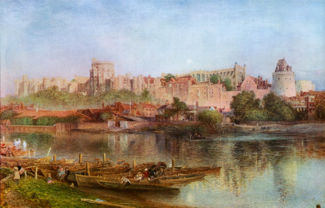Zámek Windsor, 1889, 1912. od Alfred William Hunt