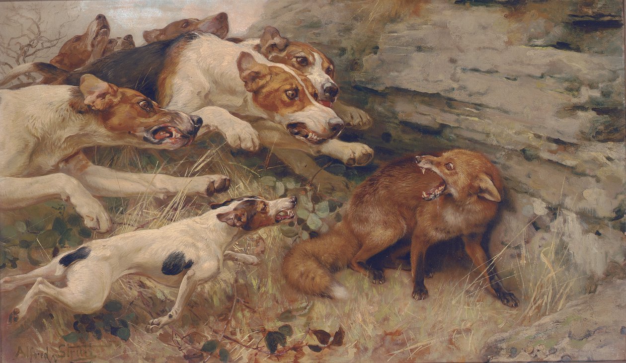 "Udělej to nejhorší" od Alfred William Strutt