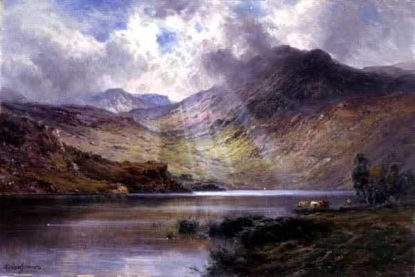 Ben Lomond (olej na plátně) od Alfred de Breanski
