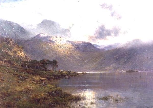 Nedaleko Inversnaid, po dešti od Alfred de Breanski
