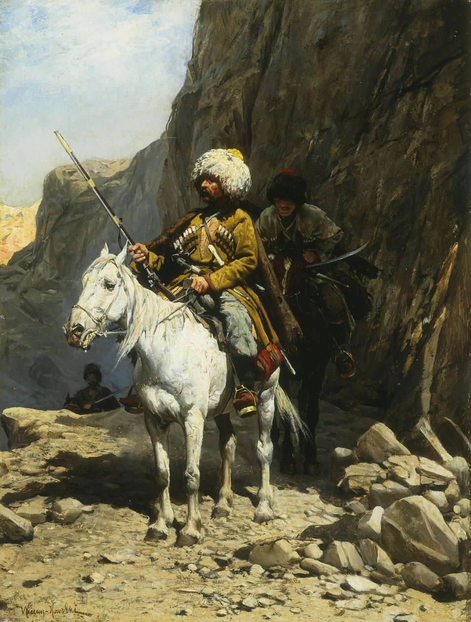 Kozák od Alfred von Wierusz Kowalski