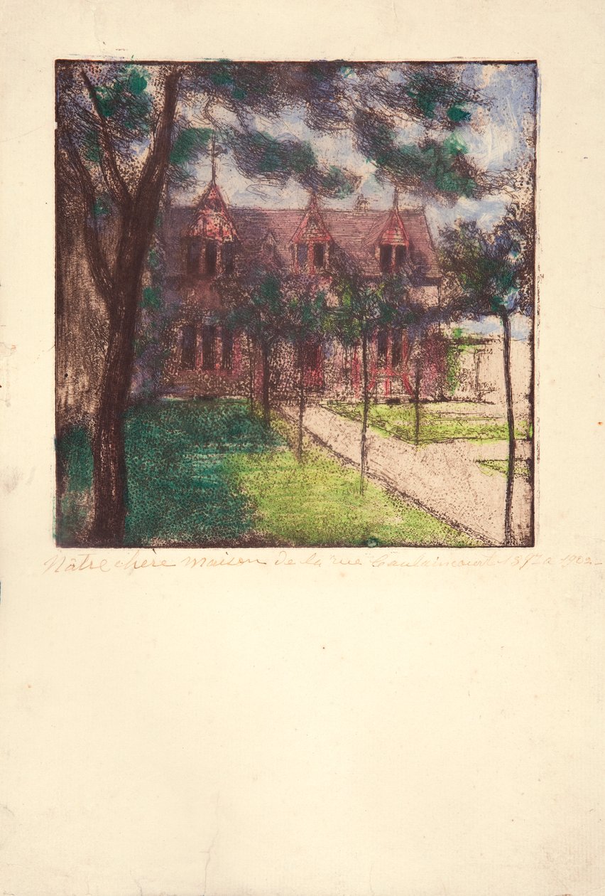 Náš drahý dům v Rue Caulaincourt od Alfredo Müller