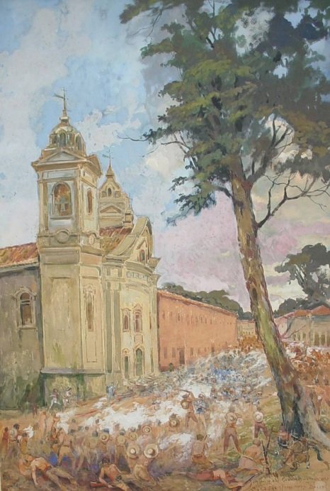 Cabanos útočí na Trem od Alfredo Norfini