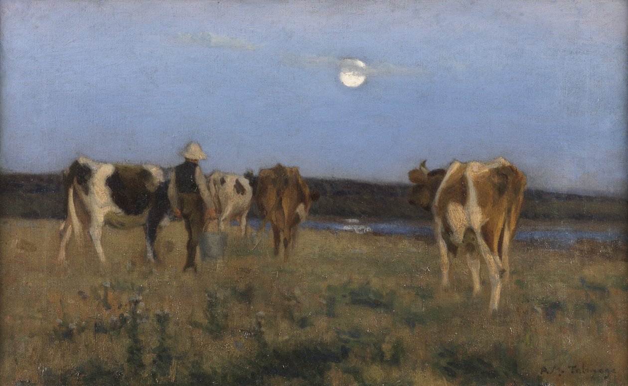 Letní měsíc od Algernon Mayow Talmage