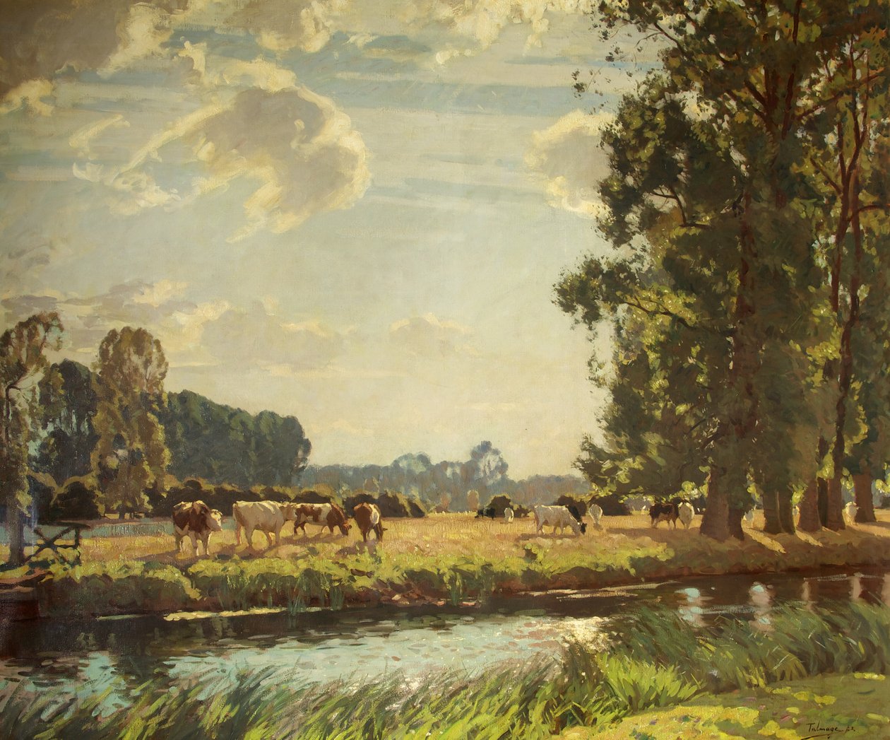 Krajina Dedham od Algernon Mayow Talmage