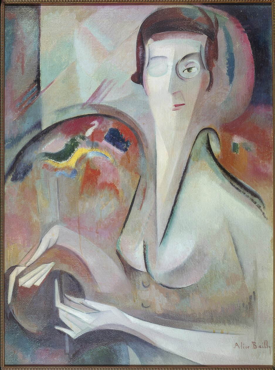 Autoportrét Alice Bailly od Alice Bailly