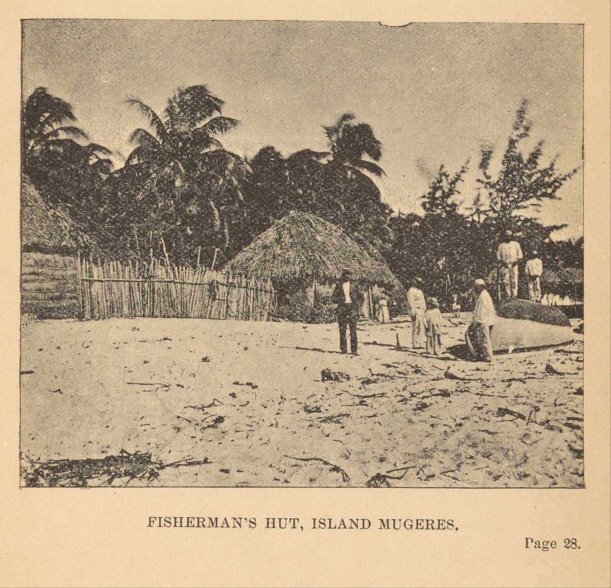 Rybářská chata, Isla Mujeres od Alice Dixon Le Plongeon