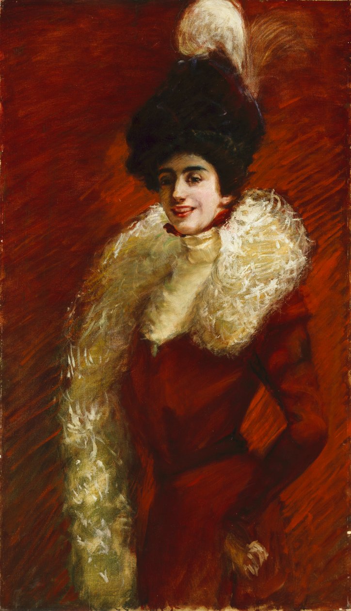 Alice Warder Garrett, ca. 1909-1910. od Alice Pike Barney