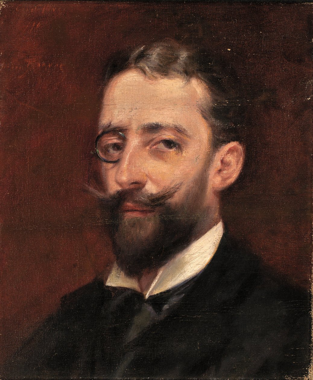 Muž s Monoklem, ca. 1887-1889. od Alice Pike Barney