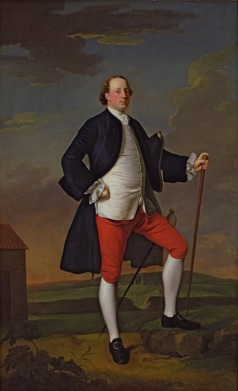 John Manners, markýz z Granby, 1745 od Allan Ramsay