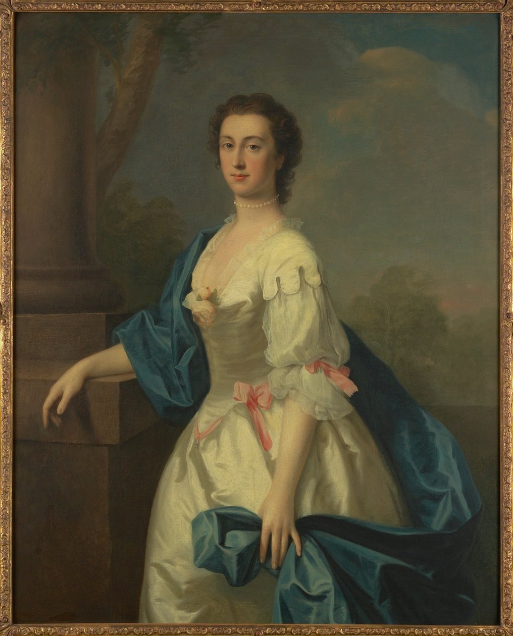 Portrét dámy, c.1744 od Allan Ramsay
