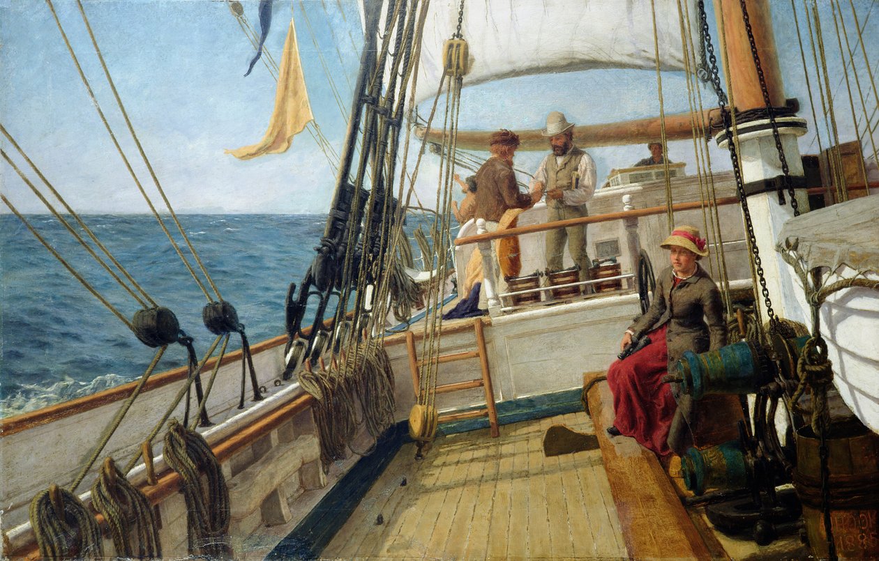 Rozhovor na moři od Allan J. Hook