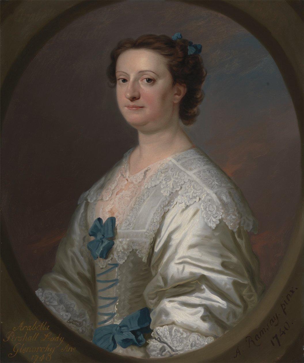 Arabella Pershall, Lady Glenorchy od Allan Ramsay