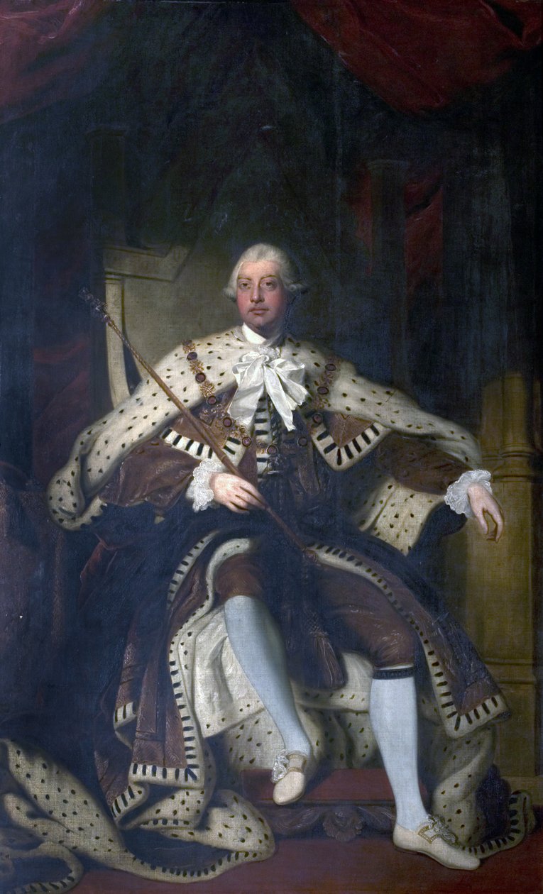 Jiří III od Allan Ramsay