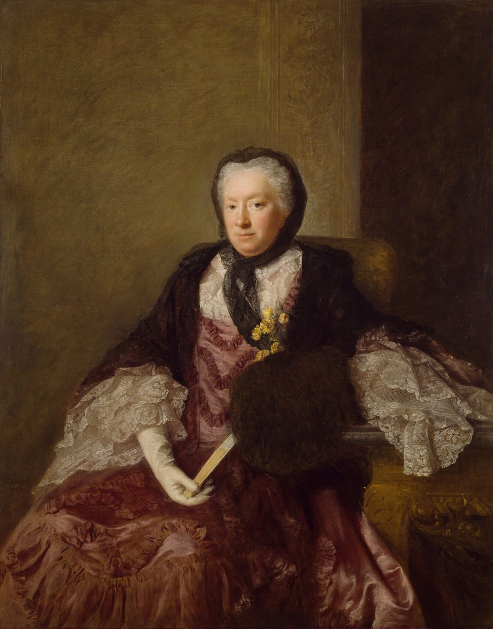 Portrét paní Mary Martin, 1761. od Allan Ramsay
