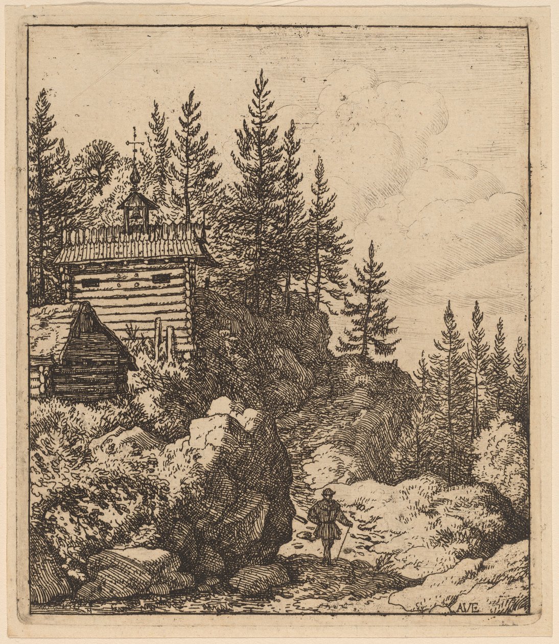Kaple od Allart van Everdingen