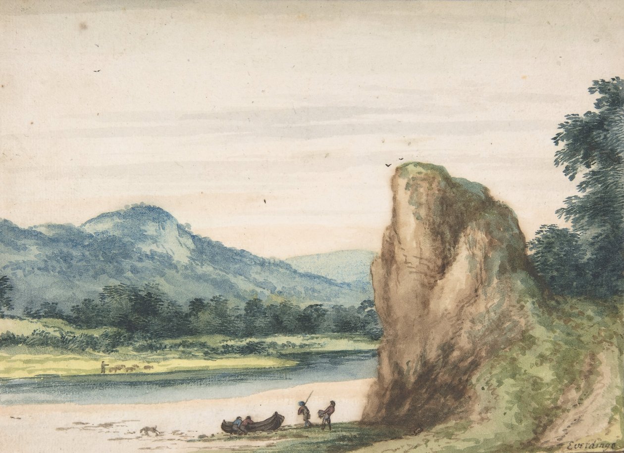 Krajina, polovina 17. století. od Allart van Everdingen