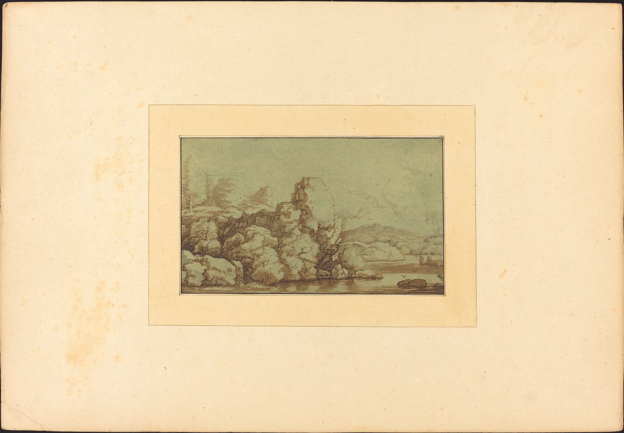 Krajina, publikoval 1780. od Allart van Everdingen