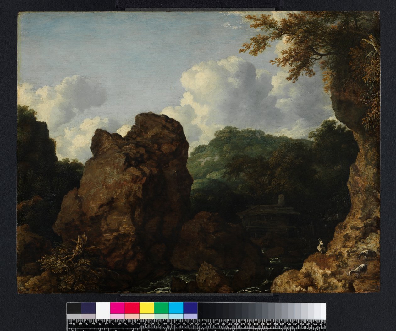 Norská krajina, 1656 od Allart van Everdingen