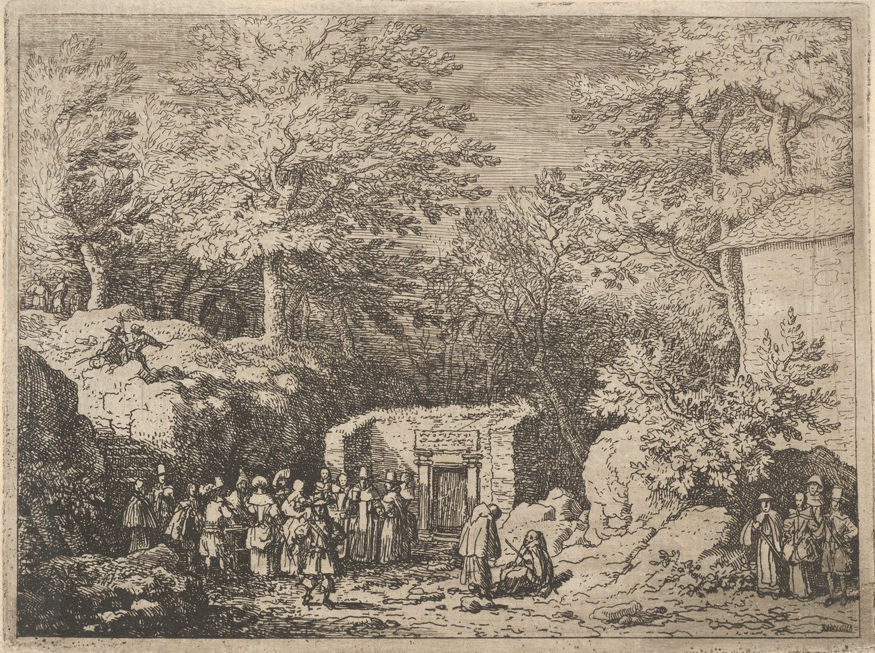 Čtvrté jaro, 17. století. od Allart van Everdingen