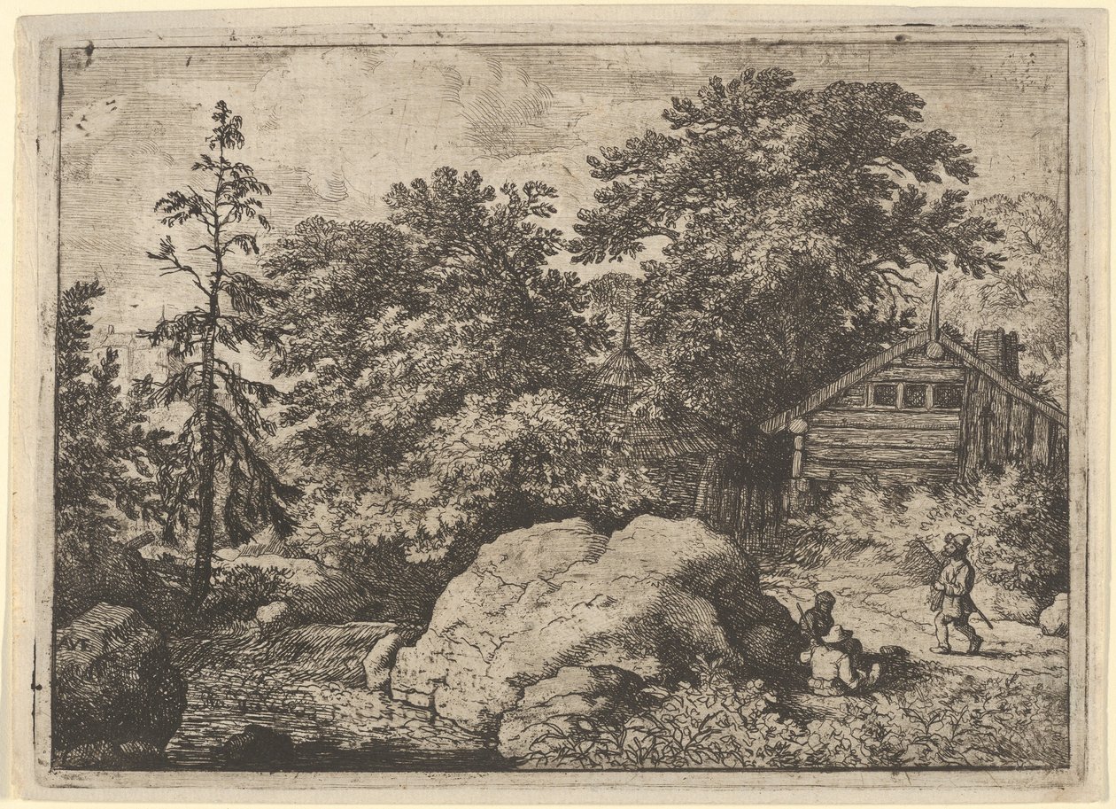 The Hill, 17. století. od Allart van Everdingen