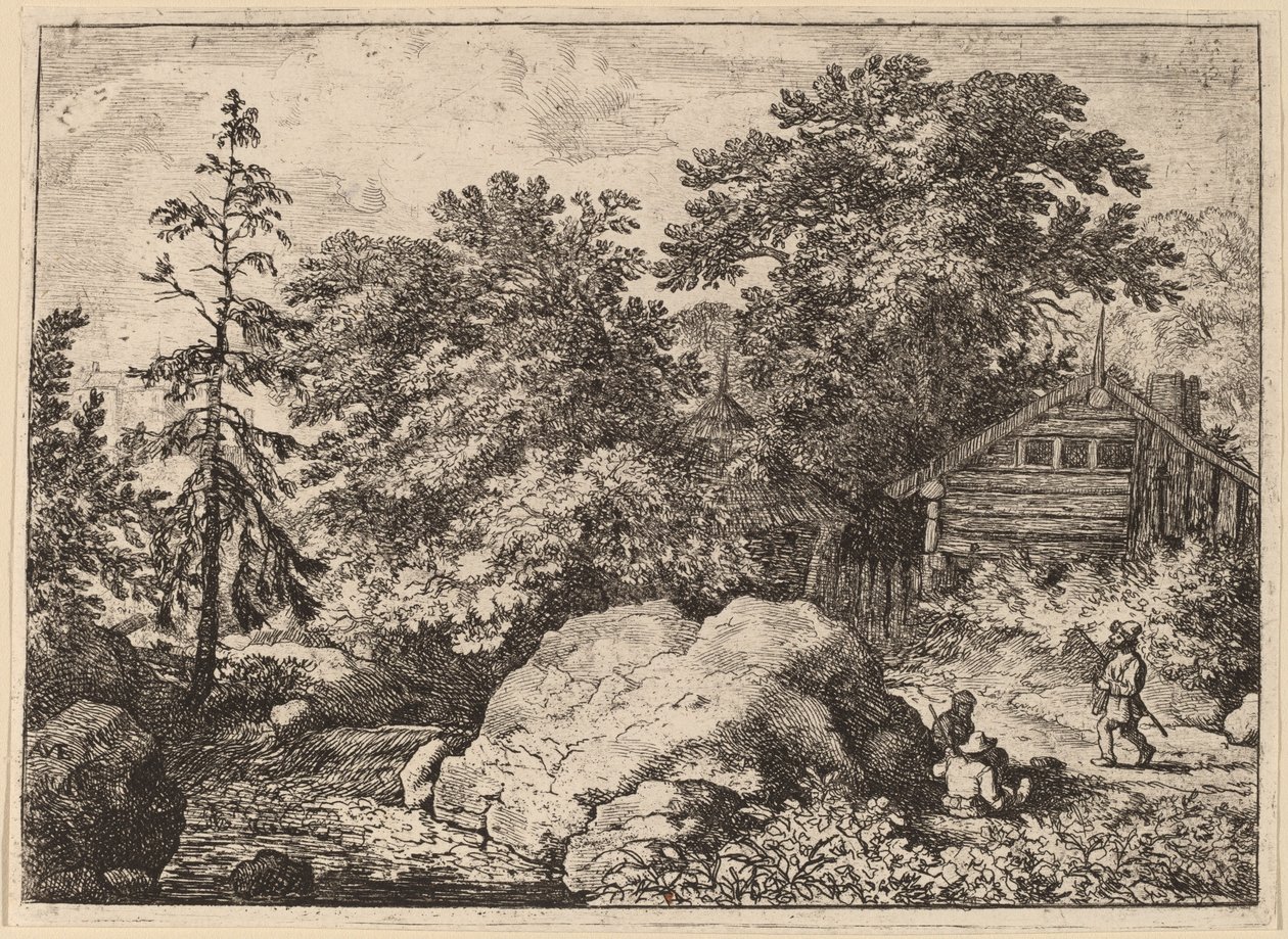 Knoll, pravděpodobně c. 16451656. od Allart van Everdingen