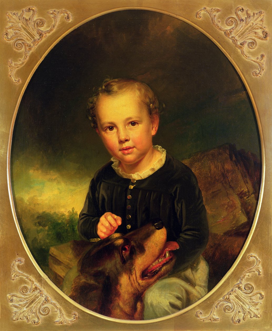 Frederick Kinsman Jr. (olej na plátně) od Allen Smith